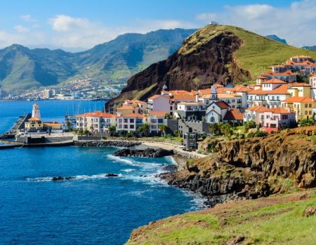 Madeira kust dorpje